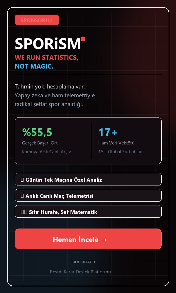 SPORiSM — We run statistics, not magic.