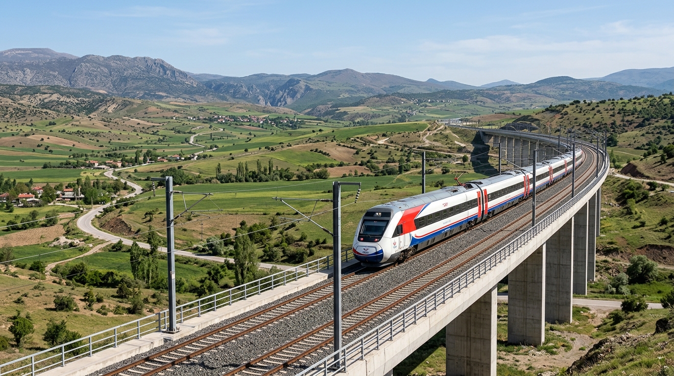 Ankara-Yerköy-Kayseri Hızlı Tren Hattında %50 İlerleme Eşiği Aşıldı