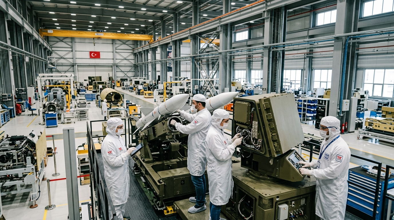 ASELSAN'dan 3,46 Milyar Avroluk Çelik Kubbe İmzası: Seri Üretim Başladı