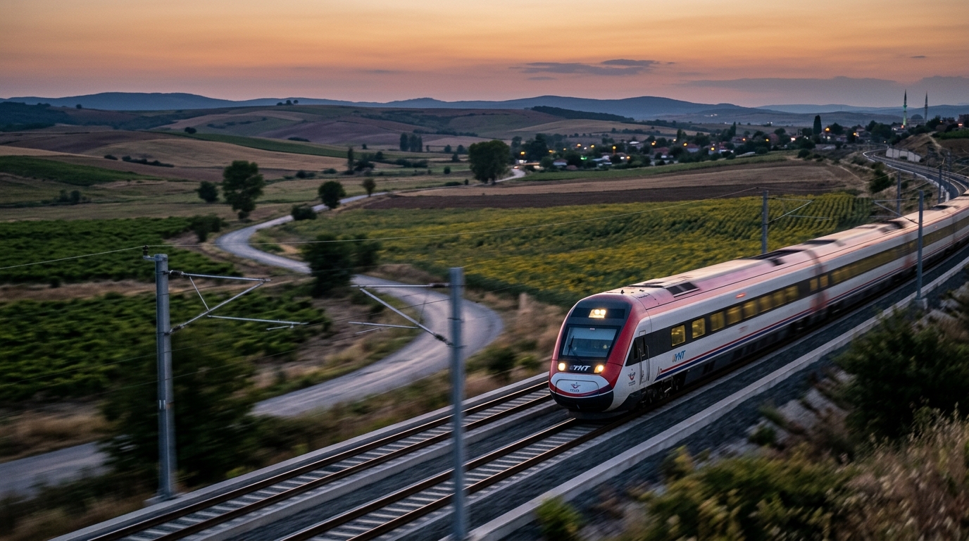 Bakan Uraloğlu Duyurdu: Çerkezköy-Kapıkule Hızlı Treni Açılıyor