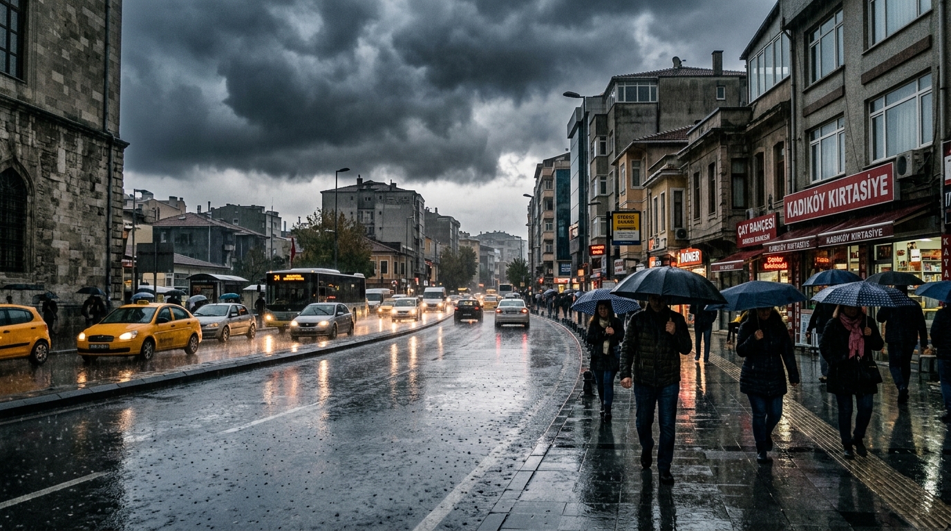 Marmara'da Şiddetli Yağış ve Sel Alarmı: Okullara 1 Gün Ara Verildi